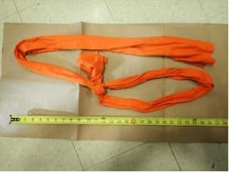 <p>Yayımlanan fotoğraflar arasında, Epstein&rsquo;ın kendini asmak i&ccedil;in kullandığı belirtilen turuncu kumaş şeridinin metal yatak &ccedil;er&ccedil;evesine h&acirc;l&acirc; bağlı olduğu h&uuml;cre g&ouml;r&uuml;nt&uuml;leri de yer alıyor.</p>

<p>&nbsp;</p>
