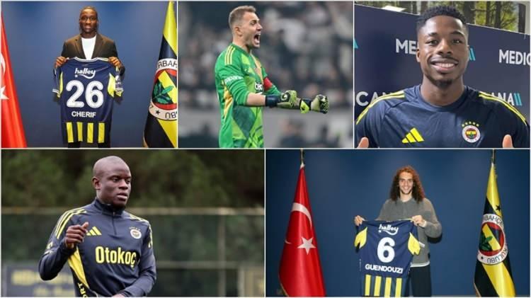 <p>Fenerbah&ccedil;e ara transfer d&ouml;neminde Sidiki Cherif dışında ise kadrosuna 4 takviye yaptı.<br />
<br />
İşte yapılan o transferler:</p>
