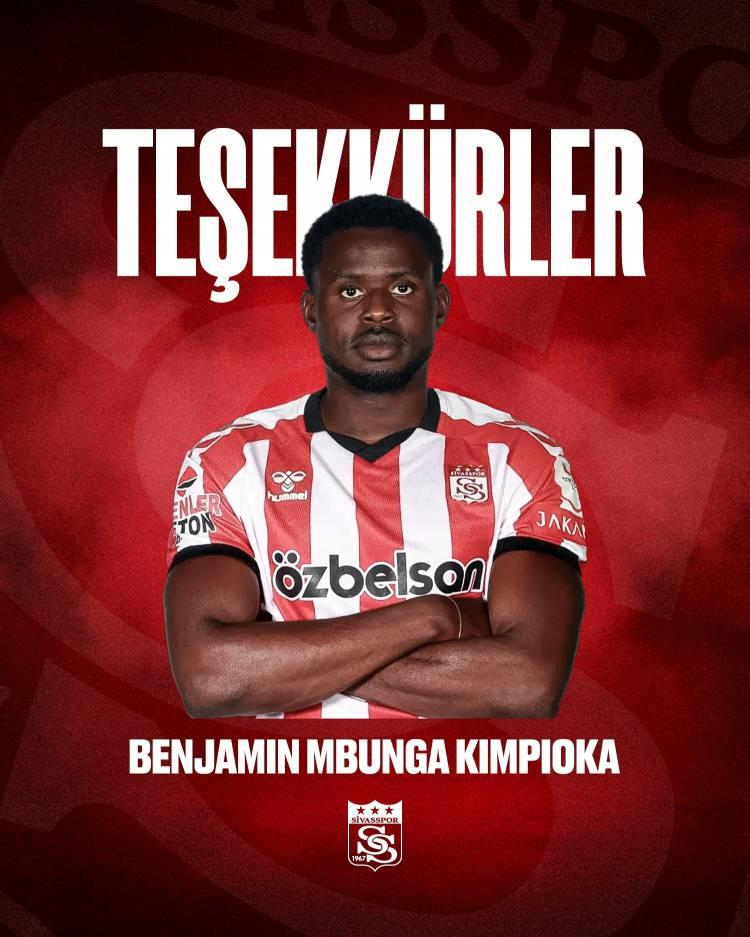 <p>Benjamin Kimpioka (Sol Kanat) | Sivasspor &rarr; Tondela (Portekiz)</p>
