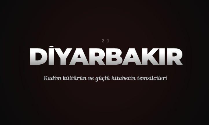 <p><span style="color:#B22222"><strong>DİYARBAKIR</strong></span></p>

