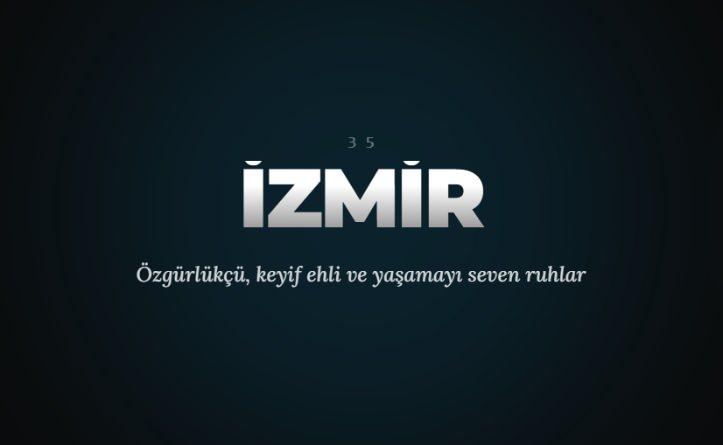 <p><span style="color:#B22222"><strong>İZMİR</strong></span></p>
