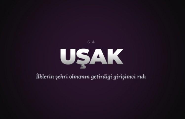 <p><span style="color:#B22222"><strong>UŞAK&nbsp;</strong></span></p>
