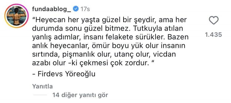 <p><strong>Bazı sosyal medya kullanıcıları ise reyting rekorları kıran Aşk-ı Memnu dizisinde Beran Saat'in oynadığı Bihter karakterinin annesi FirdevsY&ouml;reoğlu'na atıfta bulundular.</strong></p>
