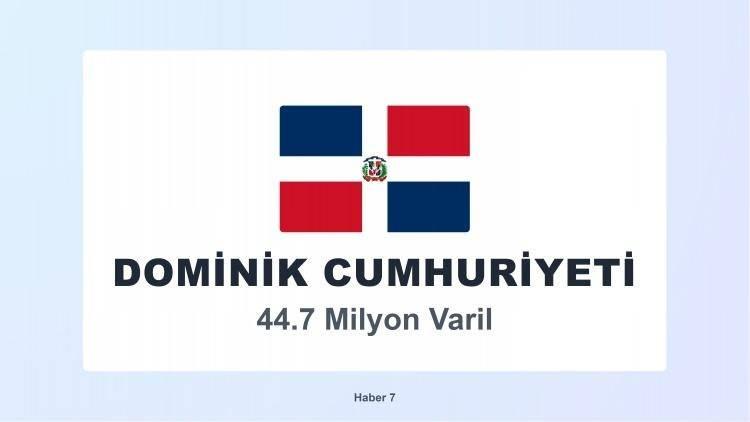<p><span style="color:#B22222"><strong>23)&nbsp; DOMİNİK CUMHURİYETİ</strong></span></p>

