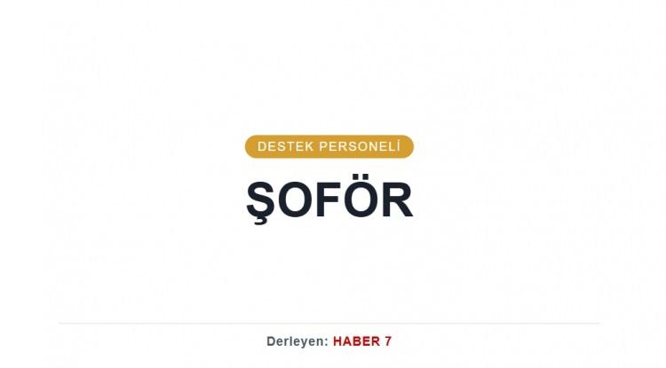 <p>"Destek Personeli" unvanlı pozisyonlardan da ilgili mevzuatında belirleme bulunmayan ve personel alım ilanında bu alanlara ge&ccedil;iş yapabilecek.</p>
