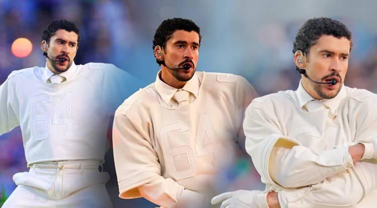 Super Bowl&rsquo;da Porto Riko ateşi: Bad Bunny sahneyi salladı!