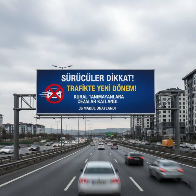 <p>Milyonlarca s&uuml;r&uuml;c&uuml;y&uuml; ilgilendiren ve TBMM'de onaylanan 36 maddelik Trafik Kanunu teklifinde &uuml;st limit cezaları katlandı...&nbsp;</p>
