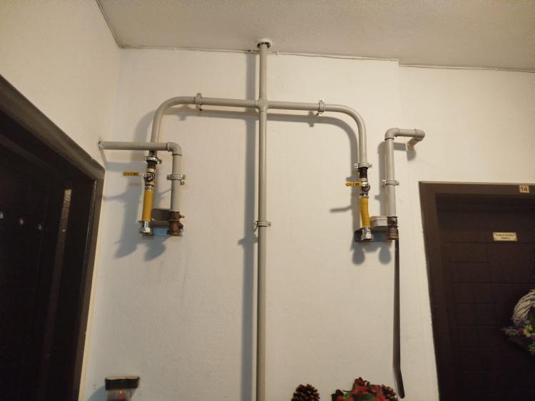 T&uuml;m kombilerden su sızan apartmanda ger&ccedil;ek 'pes' dedirtti