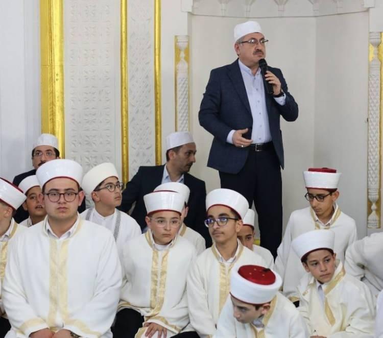 Erzurum'da 25 hafız icazet aldı