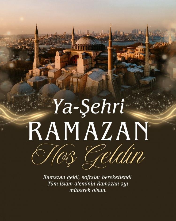 <p><strong>"Başı rahmet, ortası mağfiret, sonu cehennem azabından kurtuluş olan Ramazan ayının sana ve ailene esenlik getirmesini temenni ederim."</strong></p>

