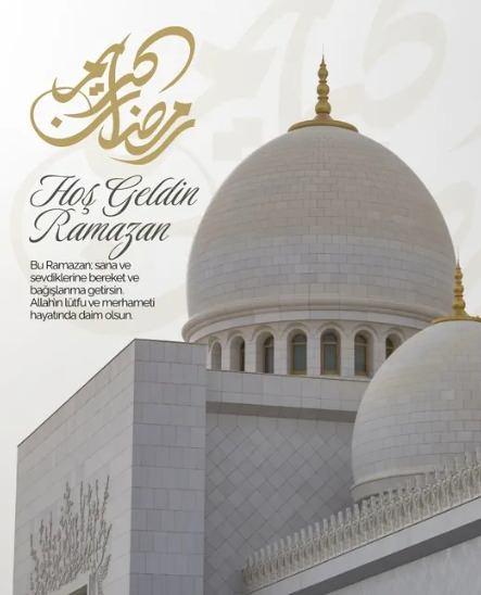 <p><strong>"On bir ayın sultanı Ramazan'ın gelişiyle g&ouml;n&uuml;llerimize umut, sofralarımıza bereket dolsun. Paylaşmanın ve dayanışmanın en g&uuml;zel &ouml;rneklerini yaşayalım."</strong></p>

<p>&nbsp;</p>
