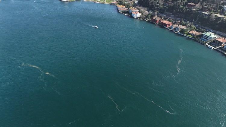 <p>Kandilli a&ccedil;ıklarında kaydedilen g&ouml;r&uuml;nt&uuml;ler, İstanbul Boğazı&rsquo;ndaki kirliliğin deniz ekosistemi &uuml;zerindeki etkisini bir kez daha g&ouml;zler &ouml;n&uuml;ne serdi.</p>
