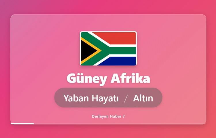 <p><span style="color:#B22222"><strong>G&Uuml;NEY AFRİKA</strong></span></p>
