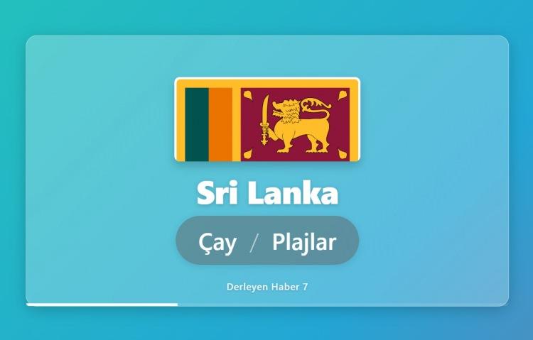 <p><span style="color:#B22222"><strong>SRİ LANKA</strong></span></p>
