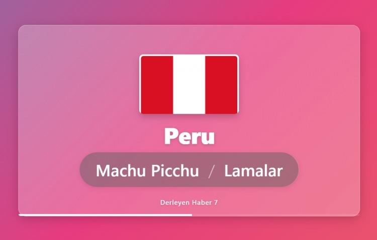 <p><span style="color:#B22222"><strong>PERU</strong></span></p>
