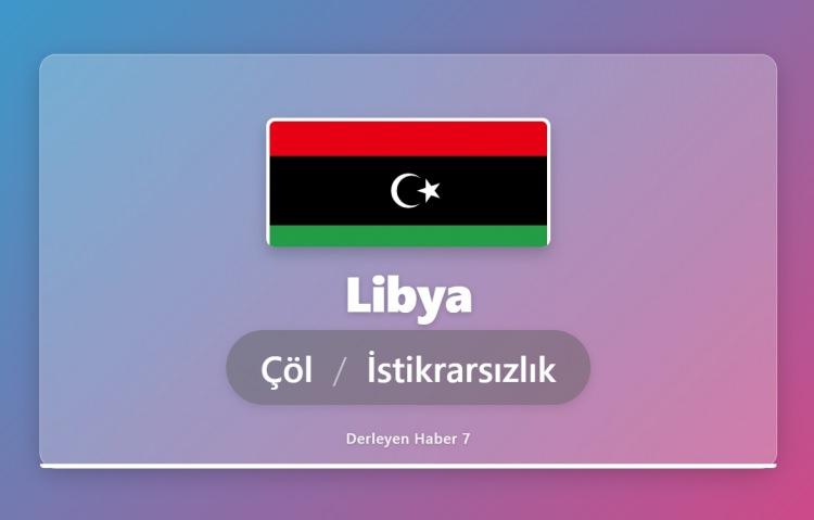 <p><span style="color:#B22222"><strong>LİBYA</strong></span></p>
