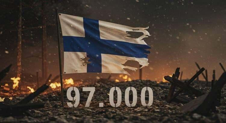 <p><strong><span style="color:#B22222">16)&nbsp; FİNLANDİYA</span>&nbsp; |&nbsp; 97 BİN</strong></p>
