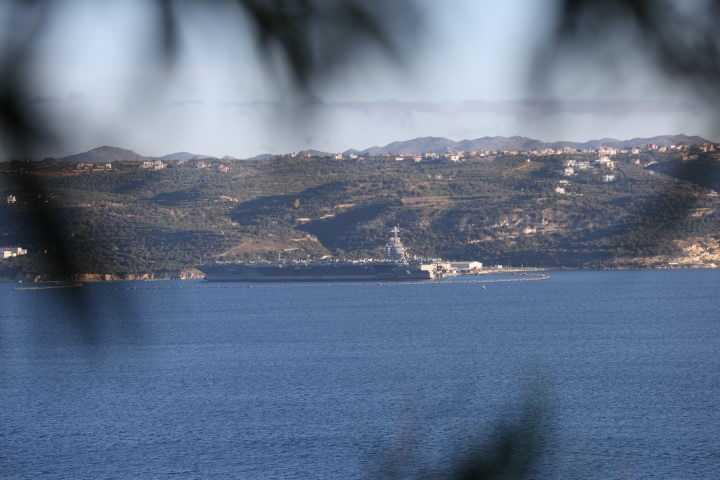 <p>ABD'nin askeri operasyonlar i&ccedil;in kullandığı USS Gerald R. Ford gemisi, Haziran ayından beri denizde.</p>
