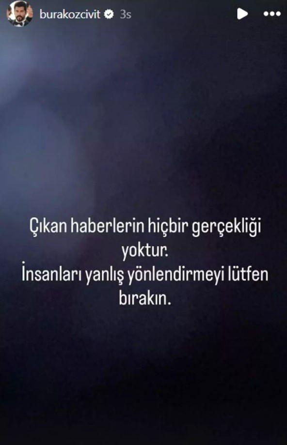 <p>Hakkında &ccedil;ıkan haberler sonrası g&uuml;ndem olan ve &ccedil;ok sayıda yoruma maruz kalan &Ouml;z&ccedil;ivit, <strong>"&Ccedil;ıkan haberlerin hi&ccedil;bir ger&ccedil;ekliği yoktur. İnsanları yanlış y&ouml;nlendirmeyi l&uuml;tfen bırakın"</strong> ifadelerini kullandı.&nbsp;&nbsp;</p>
