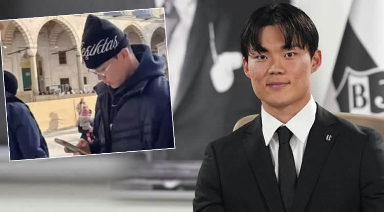 Beşiktaş'ın yeni g&ouml;zdesi Hyeon-gyu Oh'tan Sultanahmet Camii paylaşımı!