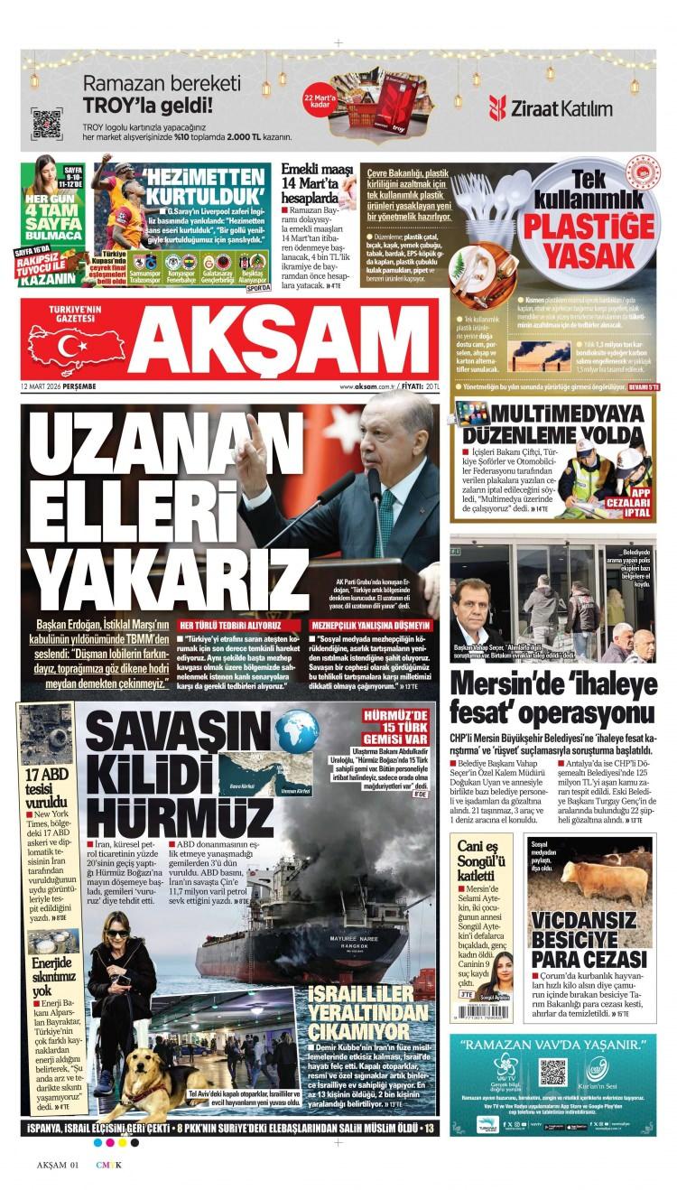 <p>12 Mart Perşembe günü atılan gazete manşetlerini siz değerli okurlarımız için derledik...</p>
