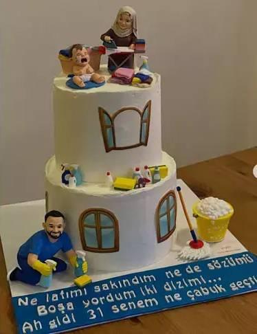 <p><strong>S&uuml;rprizin en dikkat &ccedil;eken detayı ise pastanın &uuml;zerindeki bebek fig&uuml;r&uuml;yd&uuml;. Bu fig&uuml;r, bir &ccedil;ok kullanıcıya "Kadir Ezildi baba mı oluyor?"&nbsp; sorusunu akıllara getirdi.</strong></p>
