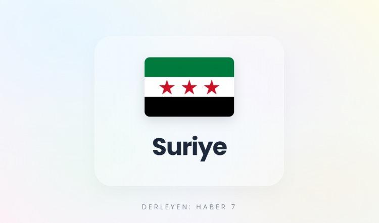 <p><span style="color:#B22222"><strong>5)&nbsp; SURİYE</strong></span></p>
