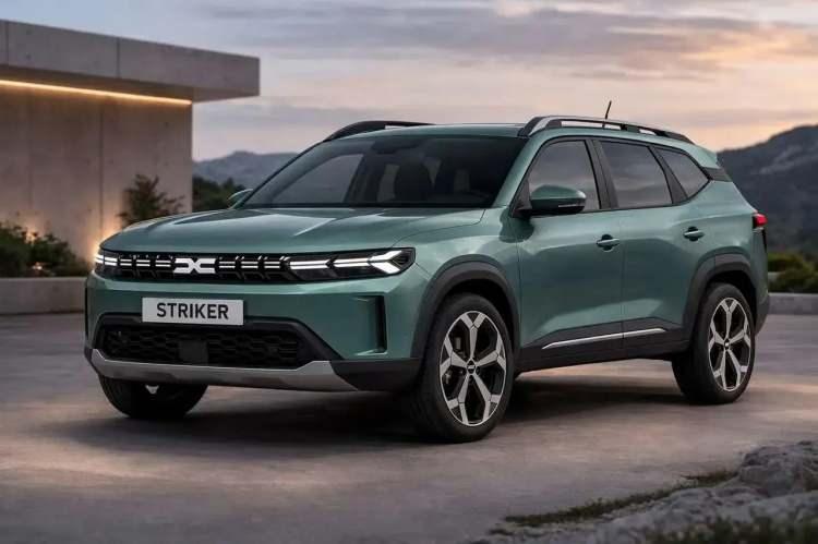 <p><span style="color:#B22222"><strong>DACIA'NIN EN UZUN MODELİ OLACAK</strong></span></p>

<p>C segmentinde konumlanan Dacia Striker, sadece bir aile otomobili değil, aynı zamanda crossover genlerine sahip bir macera aracı olacak. Boyutları itibarıyla Toyota Corolla Touring Sports, Skoda Octavia Combi, Volkswagen Golf Variant modelleriyle yarışması bekleniyor.&nbsp;<em><strong>Aracın boyutu 4.62 metre olacak. Ara&ccedil;, Bigster'ı ge&ccedil;erek Dacia'nın en uzun modeli olacak.</strong></em></p>
