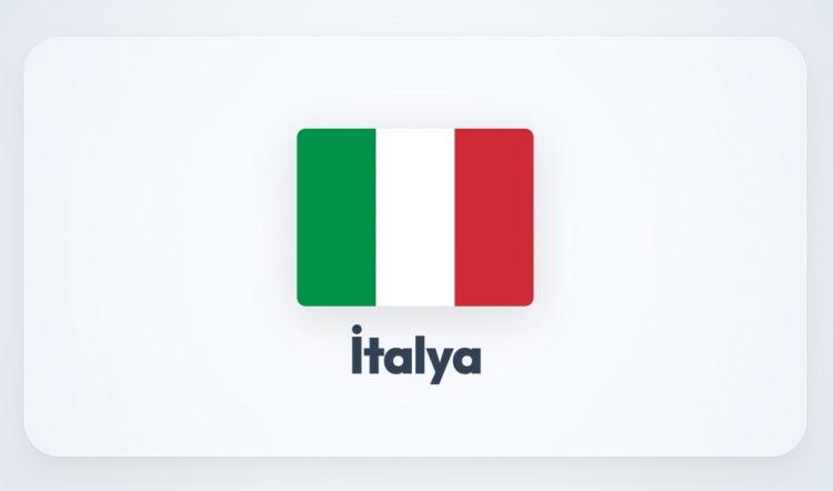 <p><span style="color:#B22222"><strong>İTALYA</strong></span></p>
