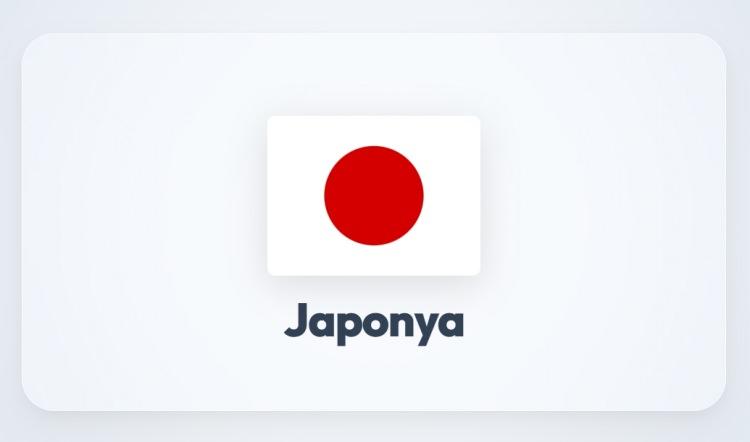 <p><span style="color:#B22222"><strong>JAPONYA</strong></span></p>
