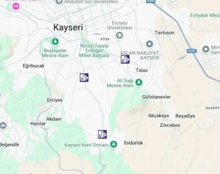 <p><span style="color:#B22222"><strong>KAYSERİ</strong></span></p> 