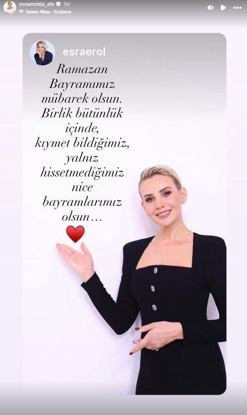 <p><span style="color:#800080"><strong>ESRA EROL</strong></span></p>
