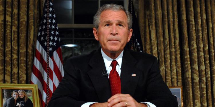 <p><span style="color:#B22222"><strong>GEORGE W. BUSH</strong></span></p>
