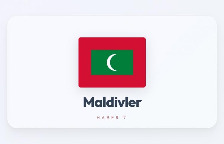 <p><span style="color:#B22222"><strong>MALDİVLER</strong></span></p>
