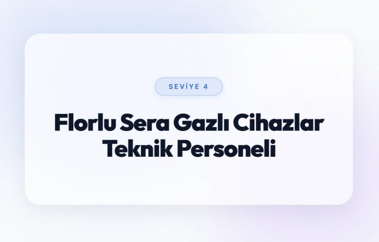 <p><span style="color:#B22222"><strong>FLORLU SERA GAZLI CİHAZLAR TEKNİK PERSONELİ</strong></span></p>
