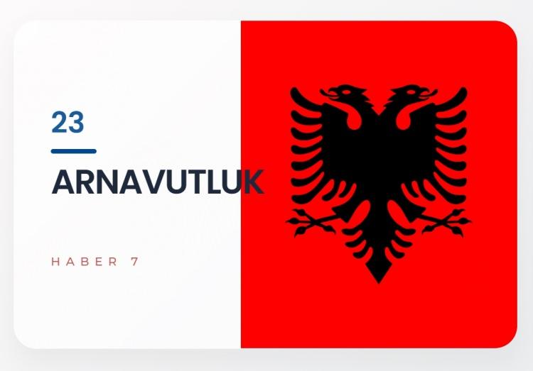 <p><span style="color:#B22222"><strong>23)&nbsp; ARNAVUTLUK</strong></span></p>
