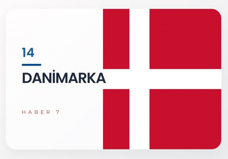 <p><span style="color:#A52A2A"><strong>14)&nbsp; DANİMARKA</strong></span></p>
