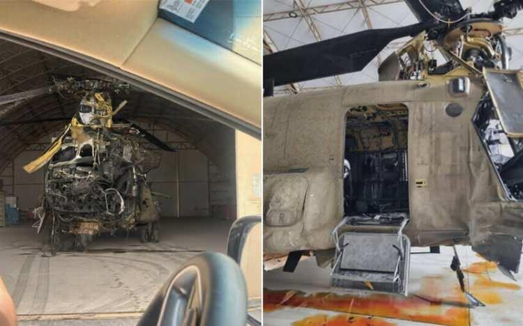 <p><span style="color:#B22222"><strong>İRAN, ABD HELİKOPTERİNE AĞIR HASAR VERDİ</strong></span></p>
