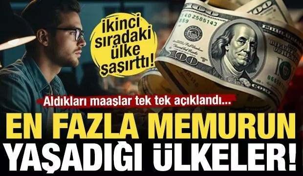 <p><span style="color:#B22222"><strong>EN &Ccedil;OK MEMURUN YAŞADIĞI &Uuml;LKELER A&Ccedil;IKLANDI! İKİNCİ SIRADAKİ &Uuml;LKE ŞAŞIRTTI...</strong></span></p>
