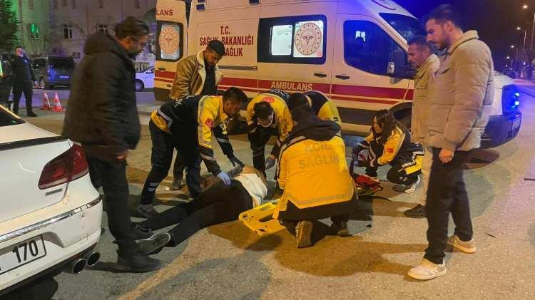 <p>Kaza, gece saat 23.50 sıralarında İbrahim Hakkı Konyalı Mahallesi Yavuz Sultan Selim Bulvarı &uuml;zerindeki kontroll&uuml; kavşakta meydana geldi.&nbsp;</p>
