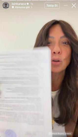 <p><span style="color:#FF0000"><strong>"MİLLİ BİR MESELEYMİŞ BENİMKİ" DEYİP İSYAN ETTİ</strong></span></p>

<p><strong>"Şu elimdeki kağıtları g&ouml;r&uuml;yor musunuz arkadaşlar? Atina'ya girişim reddedildi." diyen Karaca, ş&ouml;yle konuştu:</strong></p>

<p><strong>"Nedeni ise; 2024 yılında G&uuml;m&uuml;lcine&rsquo;de &lsquo;Ne Mutlu T&uuml;rk&uuml;m Diyene&rsquo; ve &lsquo;İzmir&rsquo;in Dağlarında &Ccedil;i&ccedil;ekler A&ccedil;ar&rsquo; marşlarını seslendirmem.</strong></p>
