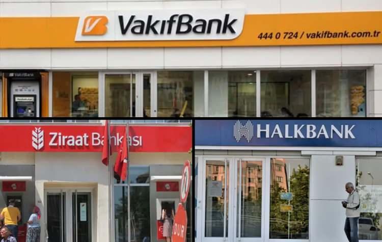 <p><strong>KAMU BANKALARINDAN ORTAK KARAR</strong></p>

<p>&nbsp;</p>

<p>Hazine ve Maliye Bakanlığından edindiği bilgiye g&ouml;re, Ziraat Bankası, Halkbank ve VakıfBank'ın 9 Nisan'da İstanbul'da ger&ccedil;ekleştirilen olağan genel kurullarında d&uuml;zenlemeye ilişkin karar alındı.</p>

<p>&nbsp;</p>

<p>&nbsp;</p>
