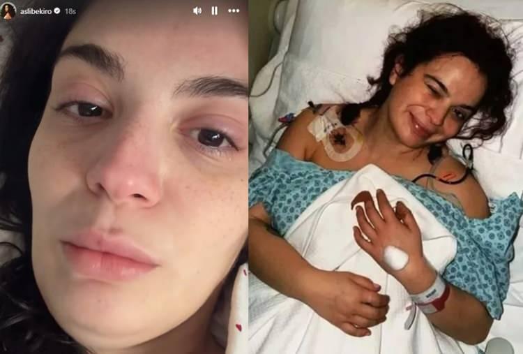 <p>Rahim miyomu ameliyatı sırasında yanlışlıkla bağırsağı kesilen Aslı Bekiroğlu, ge&ccedil;tiğimiz g&uuml;nlerde 6'ıncı kez bı&ccedil;ak altına yatmıştı.&nbsp;</p>

<p>​</p>
