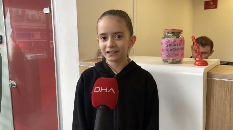 9 yaşındaki Berra'dan duygulandıran bağış! 