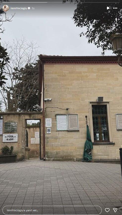 <p><strong>Adliyeden ayrıldıktan sonra dikkat &ccedil;eken bir hamlede bulunan İrem Helvacıoğlu, Beykoz'da bulunan <span style="color:#800000">Hz.Yuşa T&uuml;rbesi'ni </span>ziyaret etti.</strong></p>
