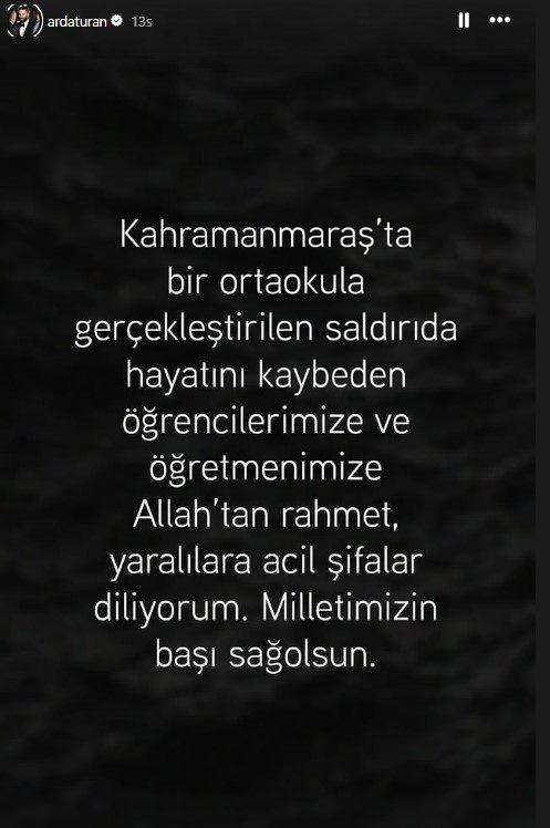 <p><span style="color:#B22222"><strong>ARDA TURAN</strong></span></p>
