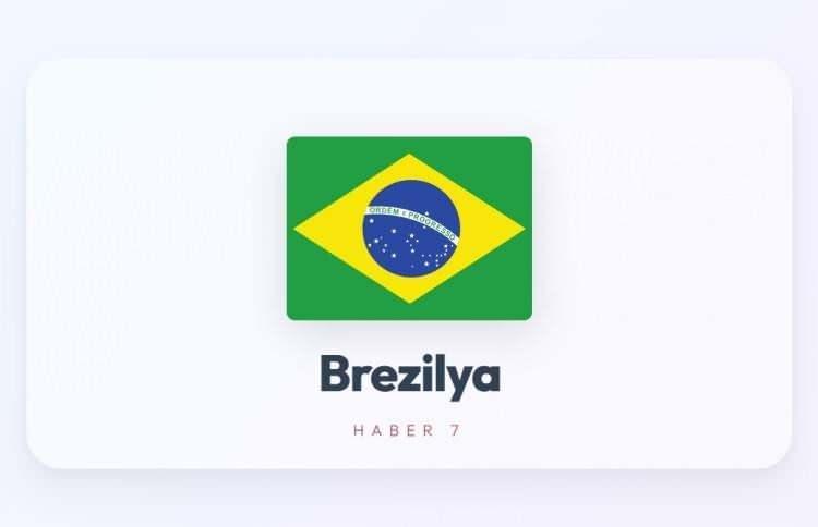 <p><span style="color:#B22222"><strong>BREZİLYA</strong></span></p>

