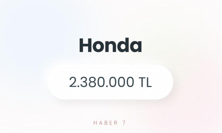 <p><span style="color:#B22222"><strong>HONDA</strong></span></p>
