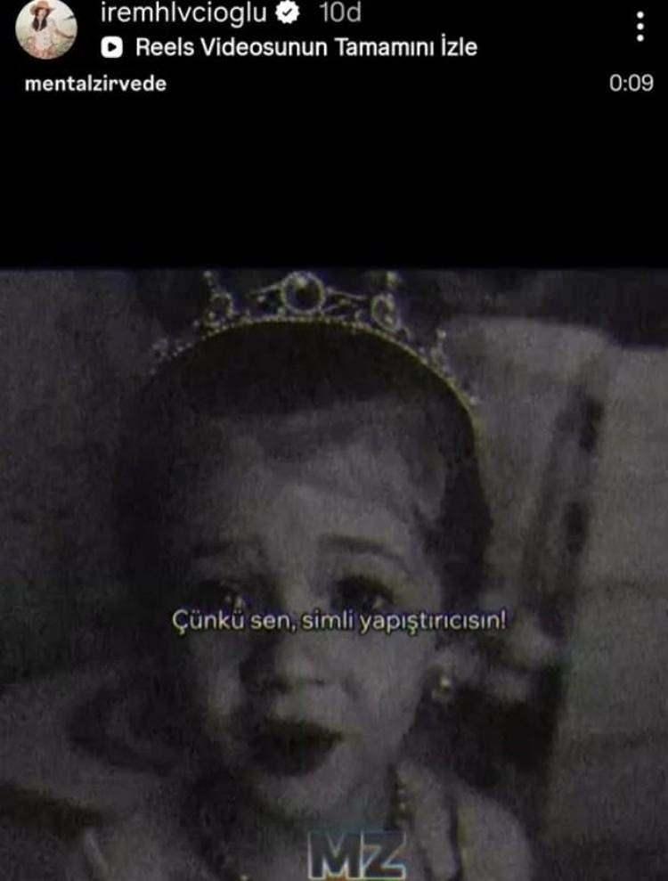 <p><strong>Sosyal medyada geniş yankı uyandıran g&ouml;r&uuml;nt&uuml;lerle birlikte sırasıyla şu metinler ge&ccedil;iyor:</strong></p>

<p><strong>"Parlıyorsun, ışıldıyorsun.Kimsenin sana sıradan bir yapıştırıcıymışsın gibi davranmasına izin verme. &Ccedil;&uuml;nk&uuml; sen, simli yapıştırıcısın!"</strong></p>
