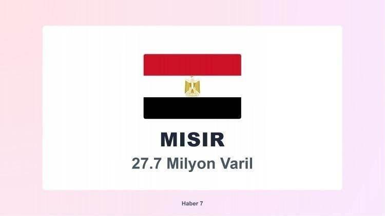 <p><span style="color:#B22222"><strong>30)&nbsp; MISIR</strong></span></p>
